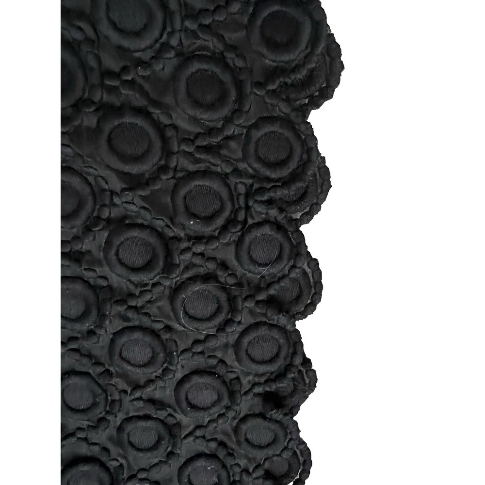 MILLY of NY 8 Flower Sheer Embroidered Black Cocktail Dress Excellent Condition - Picture 5 of 7